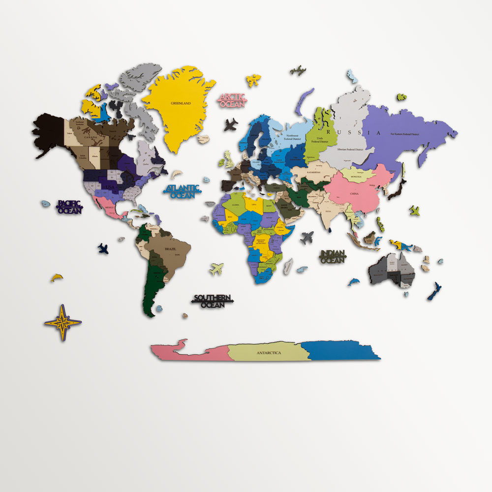 Ξύλινοι παγκόσμιοι χάρτες. Διακοσμητικοί παγκόσμιοι χάρτες τοίχου.
